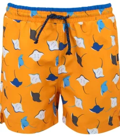 Online SKANDER III - Zwembroek - Oranje Kinderen Badkleding