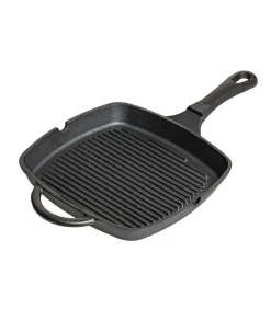 Blackwell Skillet - Grillpan - Gietijzer - 23 x 23 cm - zonder anti-aanbaklaag