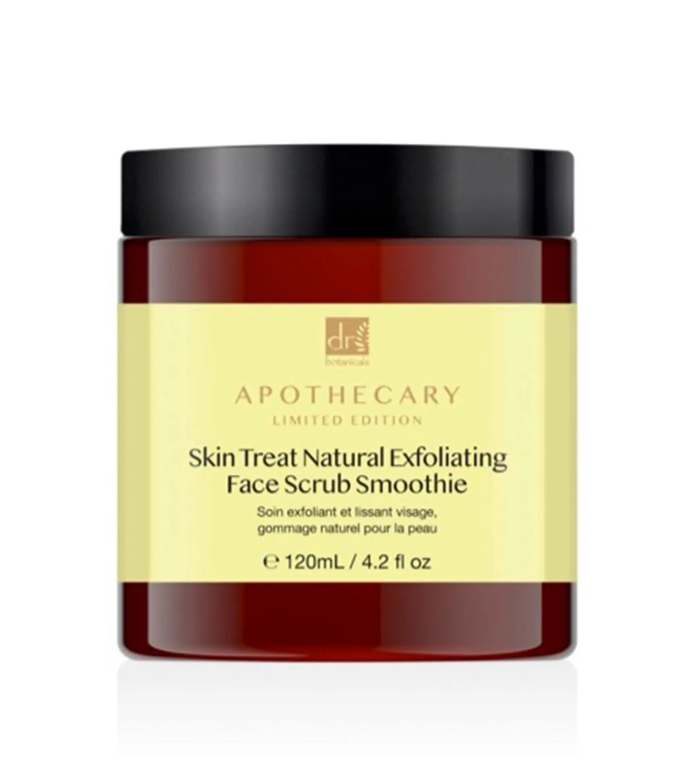 Dr Botanicals Skin Treat Natuurlijke Exfoliërende Gezichtsscrub Smoothie 120ml