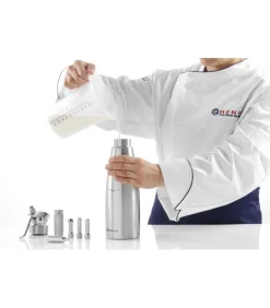 HENDI Slagroomspuit RVS 1 Liter