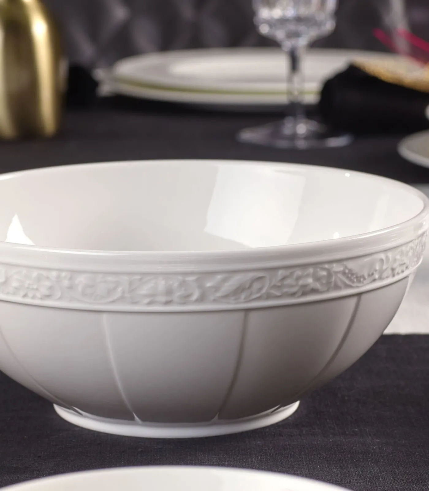 Villeroy & Boch Slaschaal rond Pearl