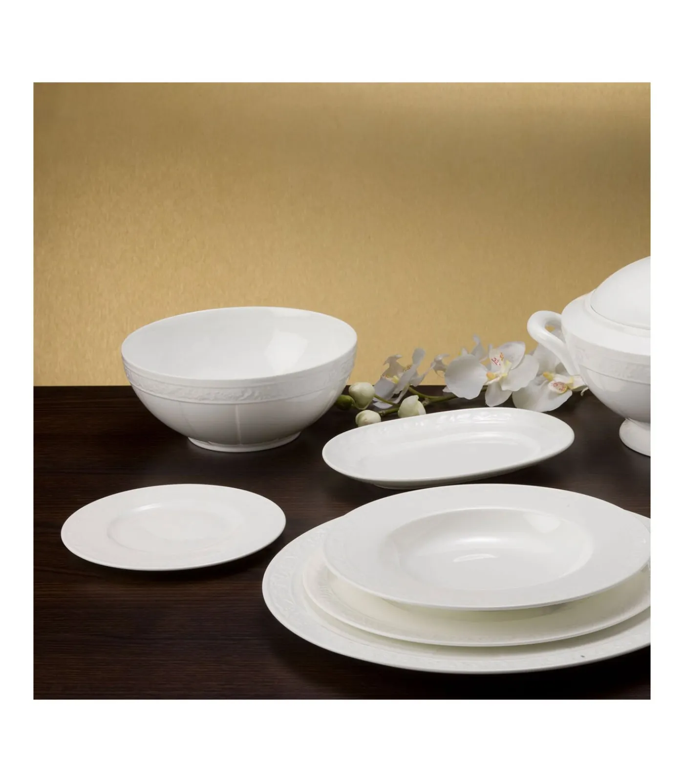 Villeroy & Boch Slaschaal rond Pearl