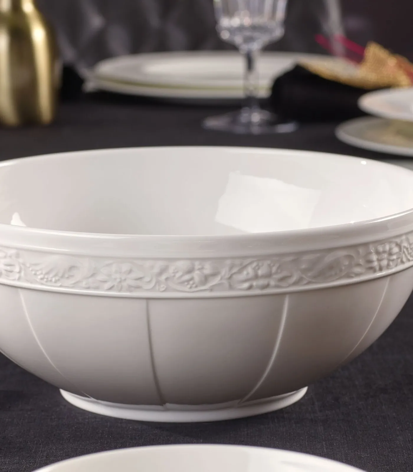 Villeroy & Boch Slaschaal rond Pearl