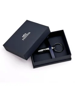 FESTINA Sleutelhanger Bold Stripe Chrome & Gun