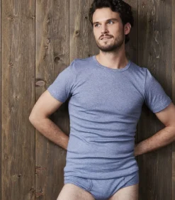 New slip basic cotton 1-1 rib jeans Heren Slips