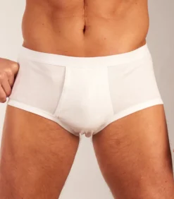 Hot slip basic cotton 1-1 rib Heren Slips