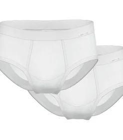 Heren Ammann Slip Slips Feinripp Set van 2