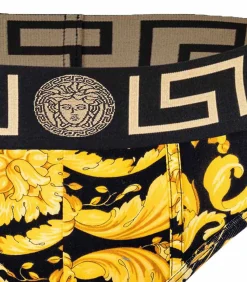 Hot Slip UNDERWEAR JERSEY TOPEKA STRETCH ORGANICO BAROCCO SS92 ALL OVER Set van 1 Heren Slips