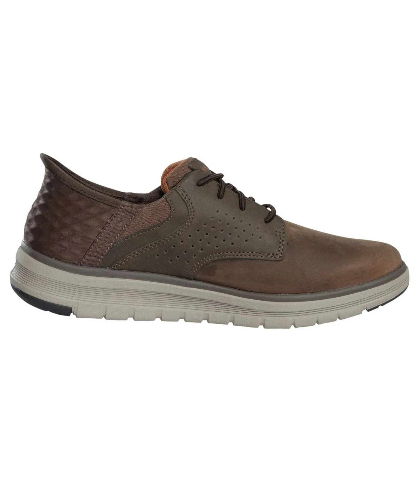 Heren Skechers Slip-Ins Memory Foam Orell Yates Leren Sneakers