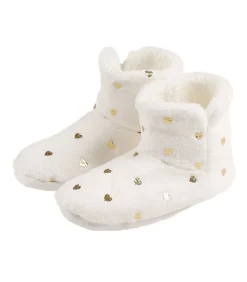 Clearance Slippers laarzen Gold ivoor DAMES Lingerie Accessoires