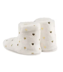 Clearance Slippers laarzen Gold ivoor DAMES Lingerie Accessoires