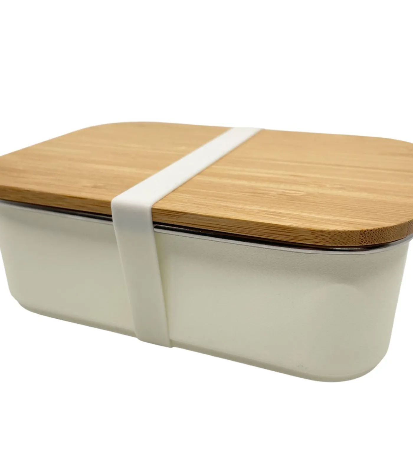 Best - RVS Lunchbox - Zacht wit Keukenaccessoires