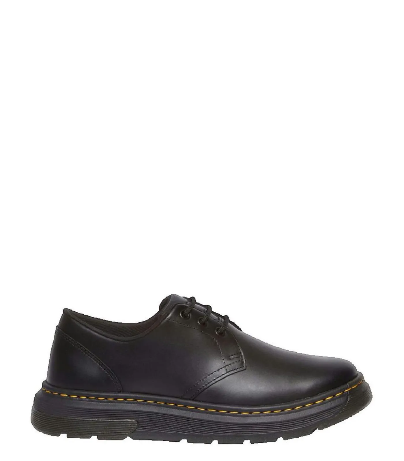 New Sneakers Dr. Martens Crewson van zwart leer Heren Schoenen
