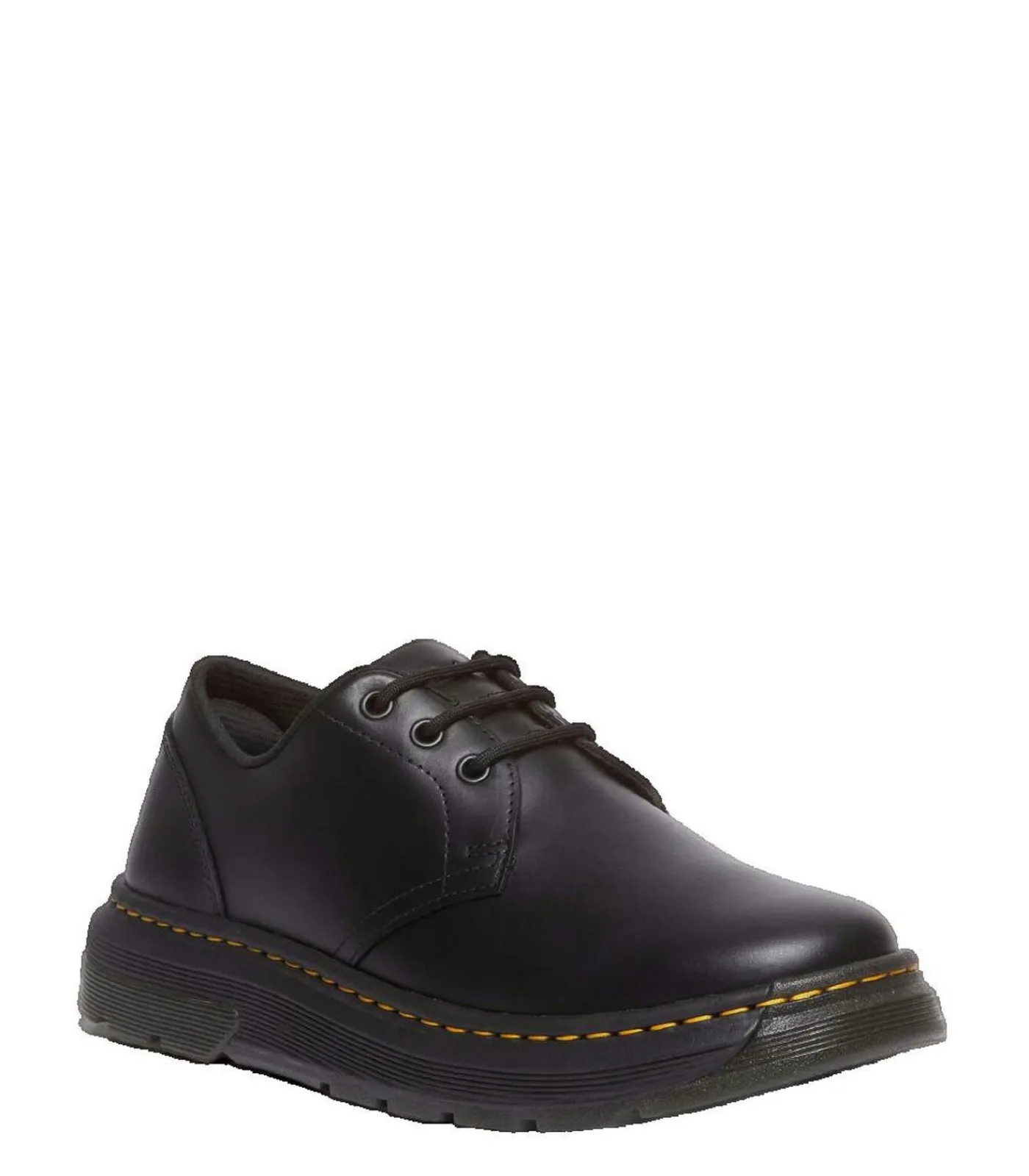New Sneakers Dr. Martens Crewson van zwart leer Heren Schoenen