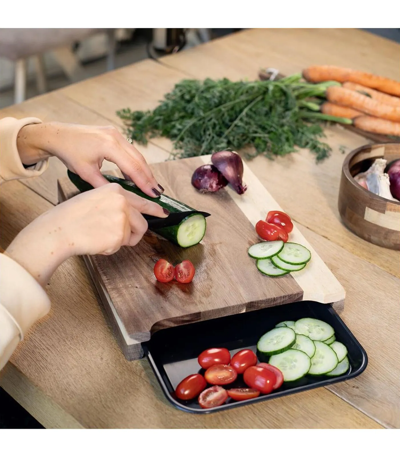 New Snijplank met lekbak Keukenaccessoires
