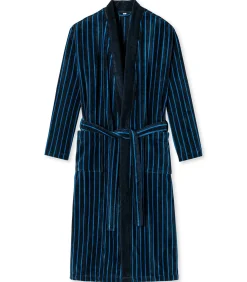 Heren SCHIESSER Soft Velour - Organic Cotton - badjas