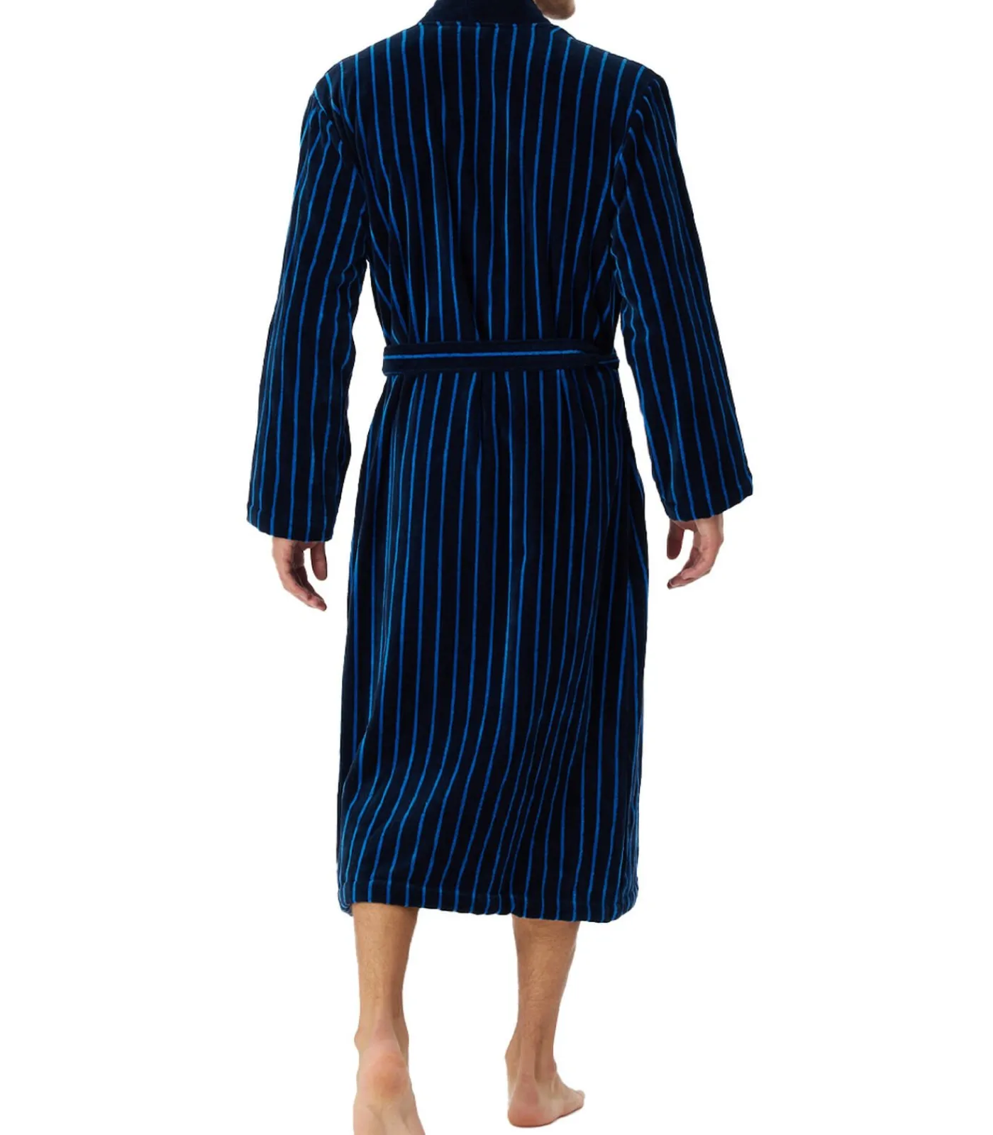 Heren SCHIESSER Soft Velour - Organic Cotton - badjas