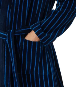 Heren SCHIESSER Soft Velour - Organic Cotton - badjas