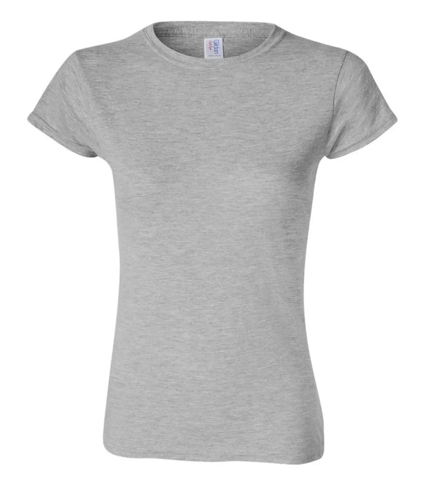 Hot SOFTSTYLE - T-shirt - Grijs DAMES T-Shirts & Tops