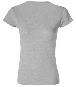 Hot SOFTSTYLE - T-shirt - Grijs DAMES T-Shirts & Tops