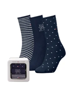 Hot sokken 3 paar giftbox sock navy DAMES Sokken En Panty's