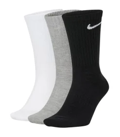 Heren Nike Sokken Cushioned - Training Crew Socks 3P Set van 3