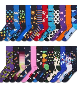 Outlet Sokken 24-Pack Advent Calendar Gift Set Set van 24 DAMES Sokken En Panty's