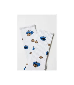 Discount sokken Sesamstraat Cookie Monster Heren Sokken