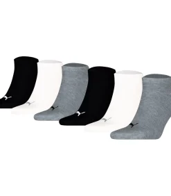 DAMES PUMA Sokken Sneaker Plain ECOM 6P Set van 6
