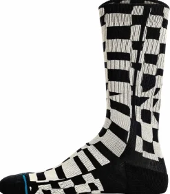 DAMES Stance Sokken Wave Check Crew Set van 1