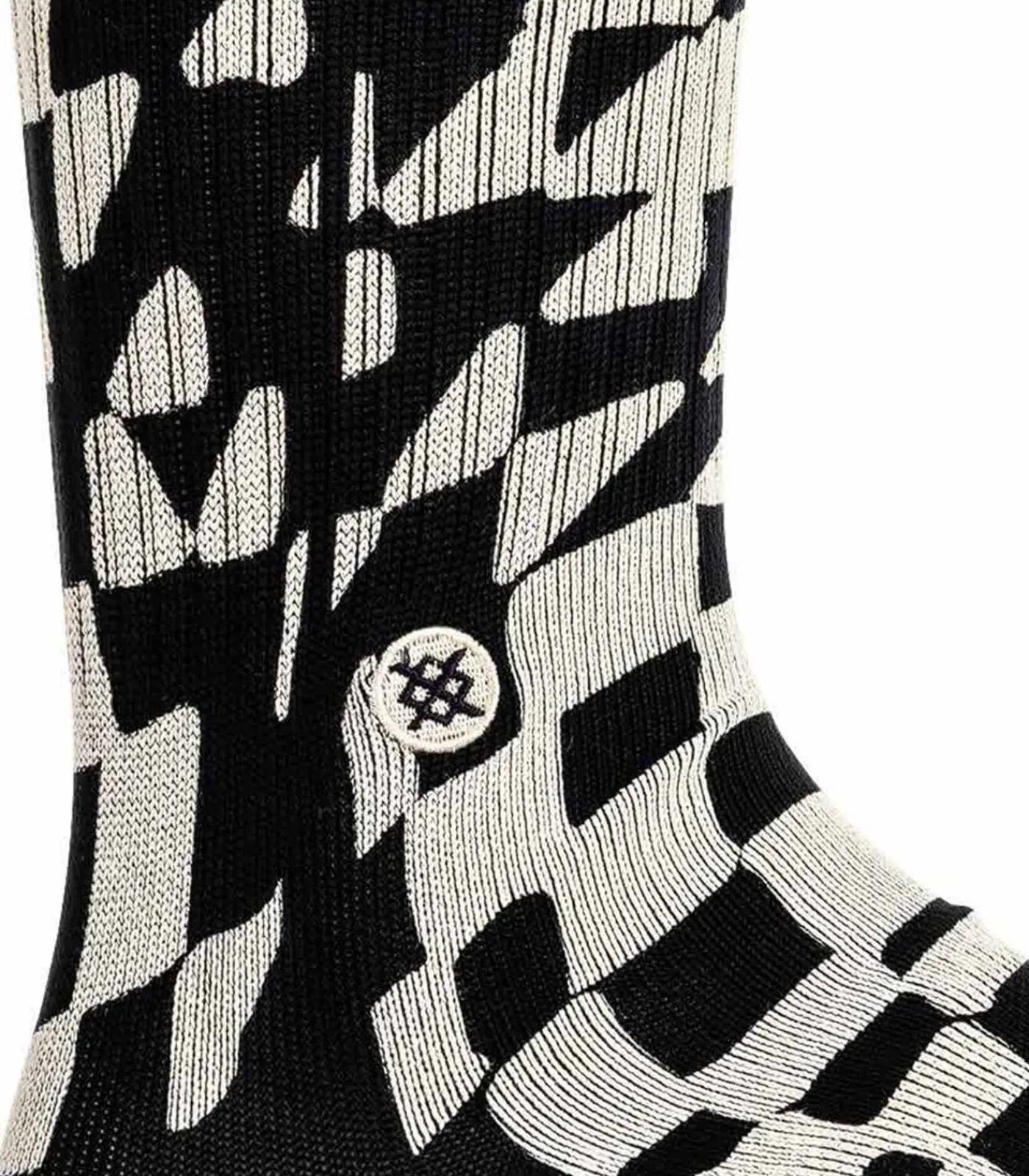 DAMES Stance Sokken Wave Check Crew Set van 1