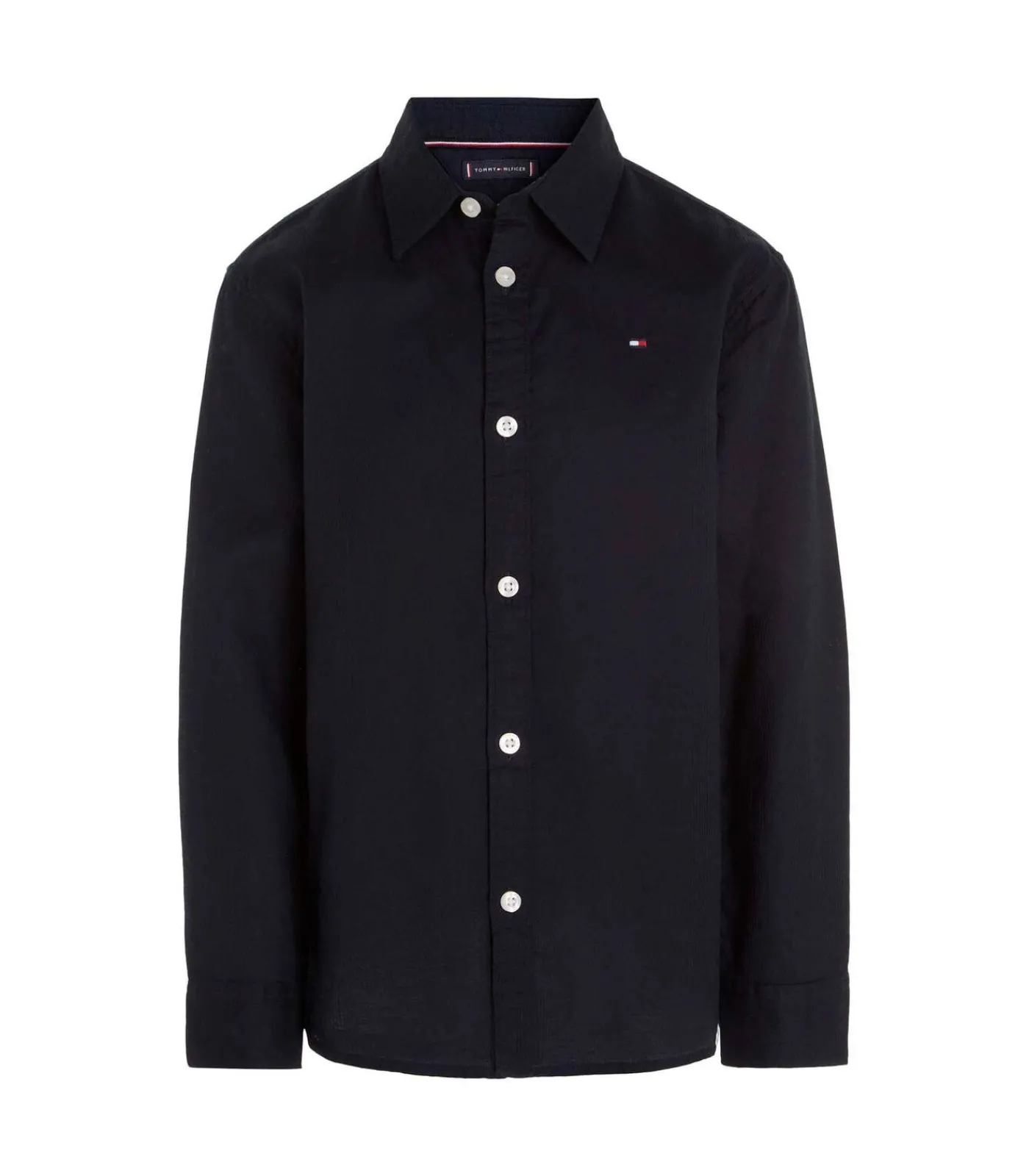 Kinderen Tommy Hilfiger Solid Waffle Shirt L/S