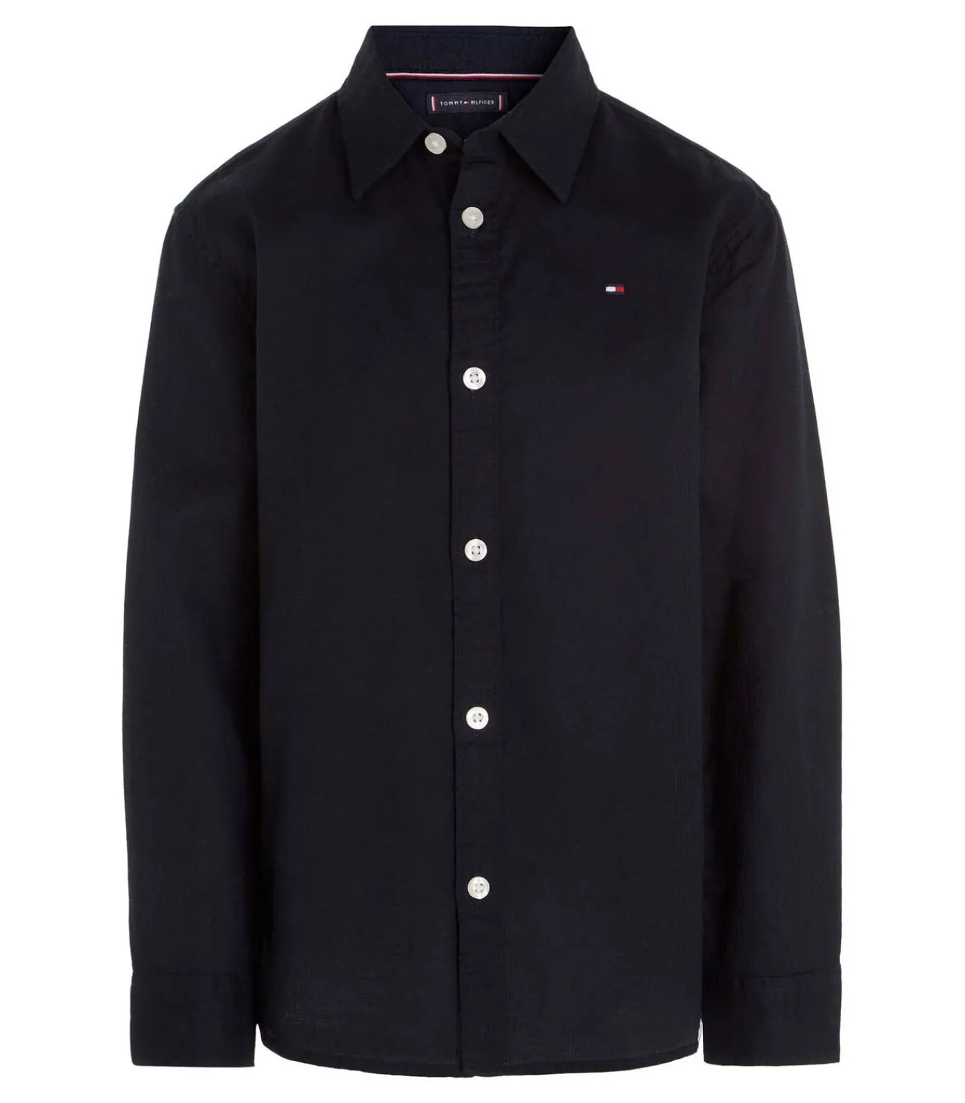 Kinderen Tommy Hilfiger Solid Waffle Shirt L/S