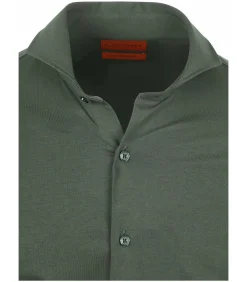 Clearance Sorona Overhemd Donkergroen Heren Hemden