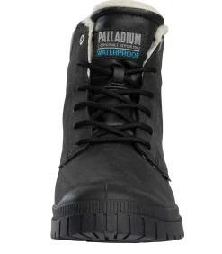 Heren Palladium SP20 Leren WP-Laarzen Met Manchetten