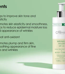 SkinChemists SPF 30 Lichaamscrème 200ml