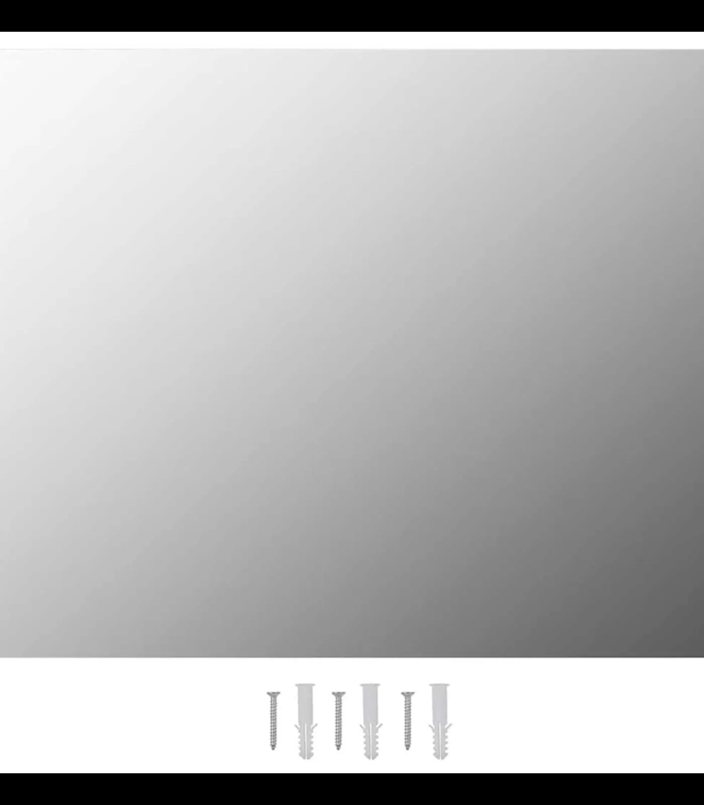 Outlet Spiegel frameloos 80x60 cm glas Spiegels