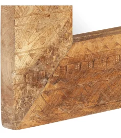 vidaXL Spiegel handgesneden 110x50x2,5 cm massief mangohout