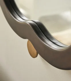 Tikamoon Spiegel in mindihout 105x65 cm Agate