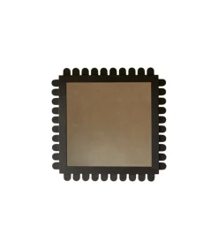 Online Spiegel in mindihout 92x92 cm Luca Spiegels