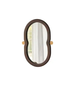 Tikamoon Spiegel in mindihout 80x50 cm Agate