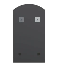 vidaXL Spiegel 90x45 cm glas