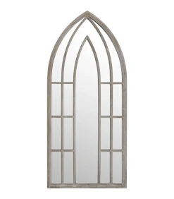 Hot Spiegel 100x45 cm ijzer zandkleurig Spiegels