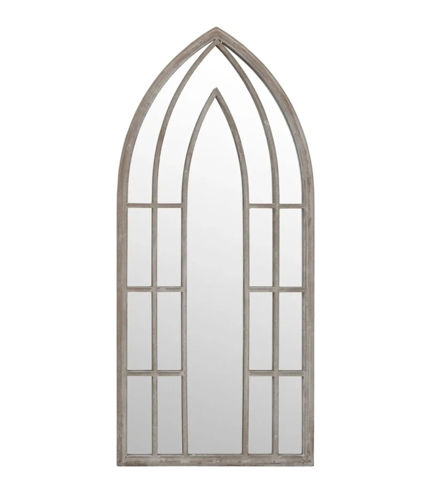 Hot Spiegel 100x45 cm ijzer zandkleurig Spiegels