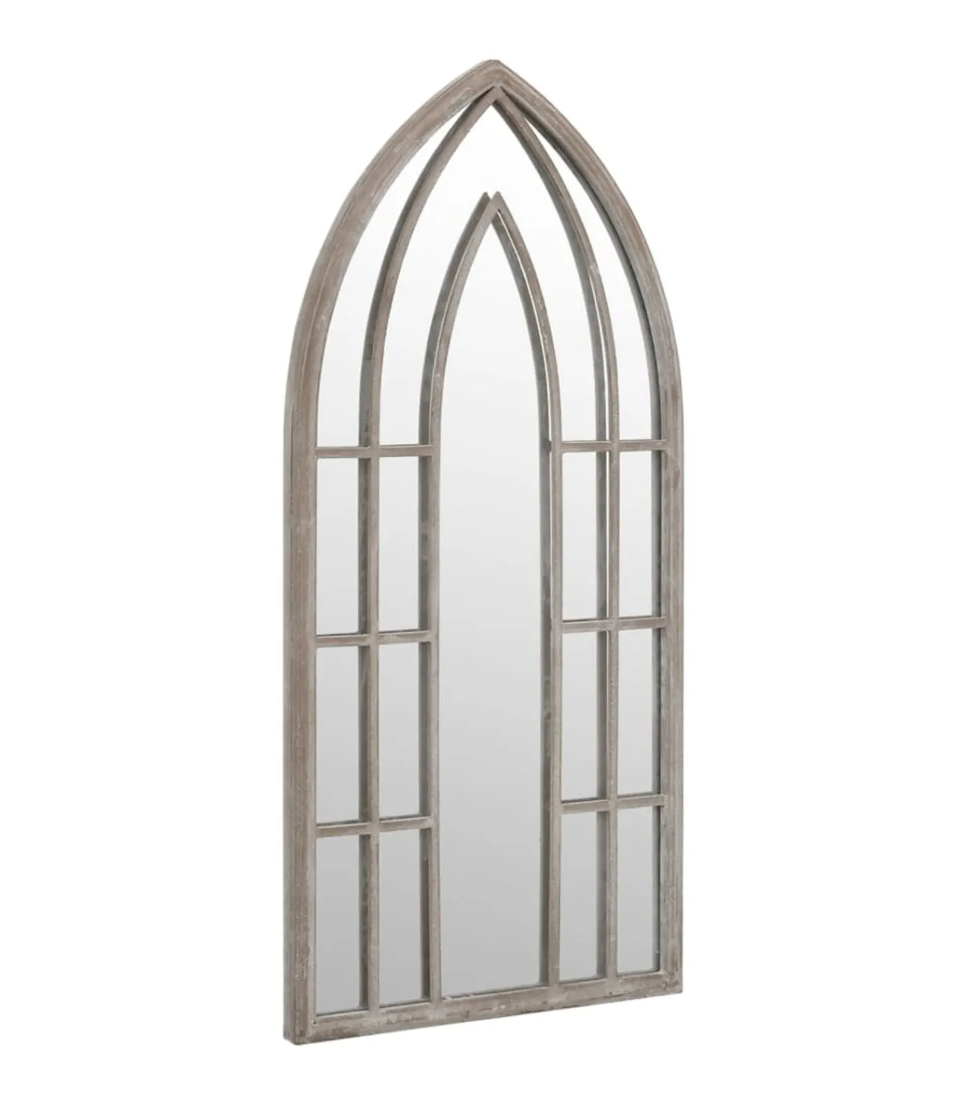 Hot Spiegel 100x45 cm ijzer zandkleurig Spiegels