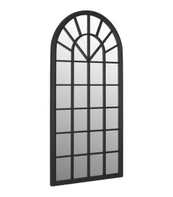 Hot Spiegel 90x45 cm ijzer zwart Spiegels