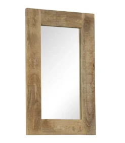New Spiegel 50x80 cm massief mangohout Spiegels