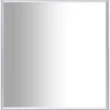 New Spiegel 60x60 cm zilverkleurig Spiegels