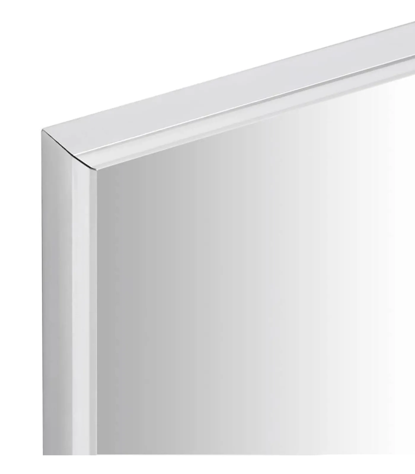 New Spiegel 60x60 cm zilverkleurig Spiegels