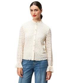 Online Spitzenbluse DAMES Overhemden & Blouses